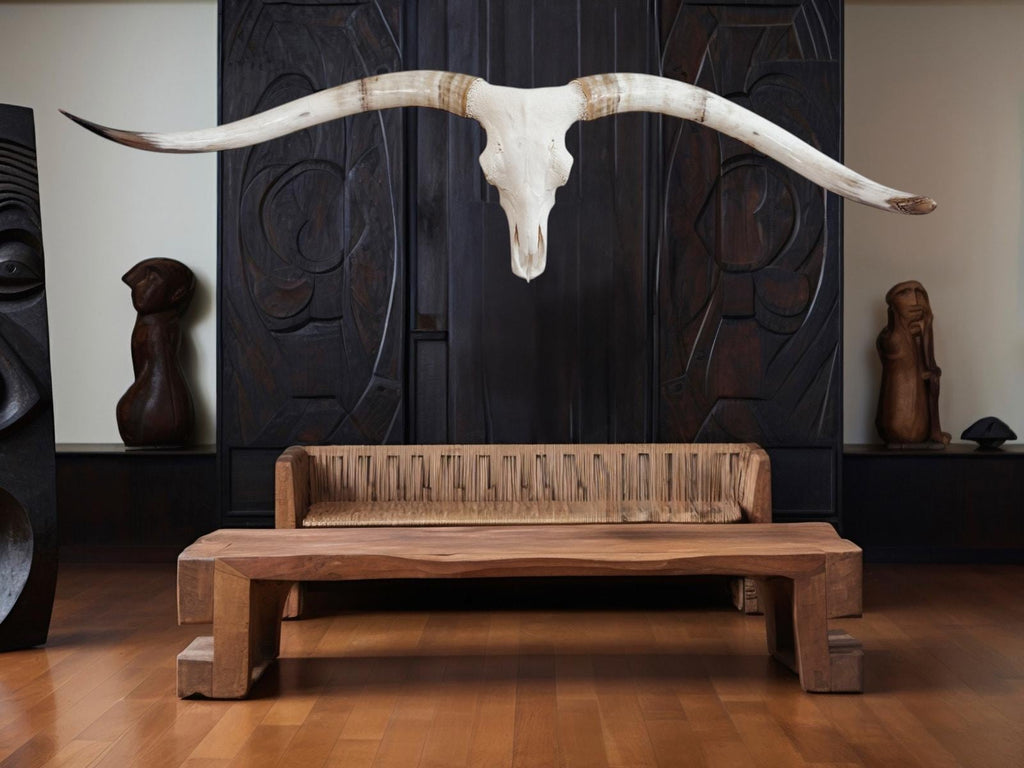 Crânio Real de Touro - Chifre LongHorn