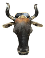 Decoração De Parede Cabeça De Boi Nelore Empalhada